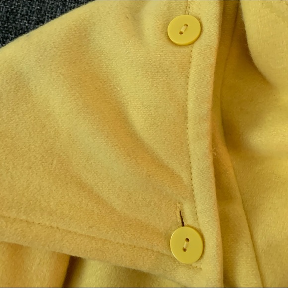 Yellow Tommy Hilfiger pea coat - Picture 3 of 5